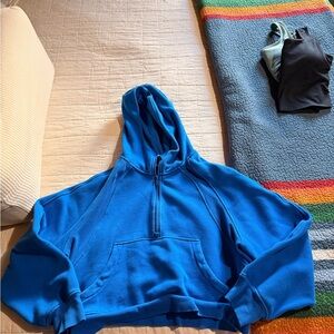 Crz Yoga Cropped Quarter Zip